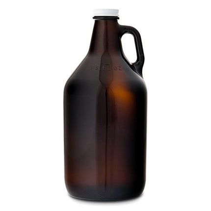 Amber Glass Beer Growler Bottle
