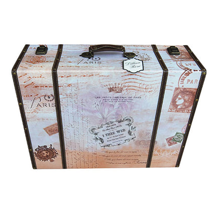 Destination Wedding Mini Suitcase True Love Card Box Wishing Well