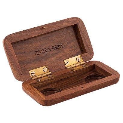 Personalized Wooden Wedding Ring Box