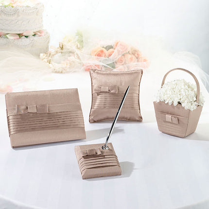 Retro Taupe Hipster Wedding Reception Collection Set