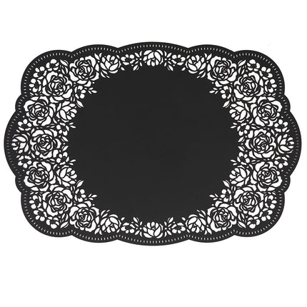 Floral Place Mat for Weddings and Party Table Settings (Pack of 12)