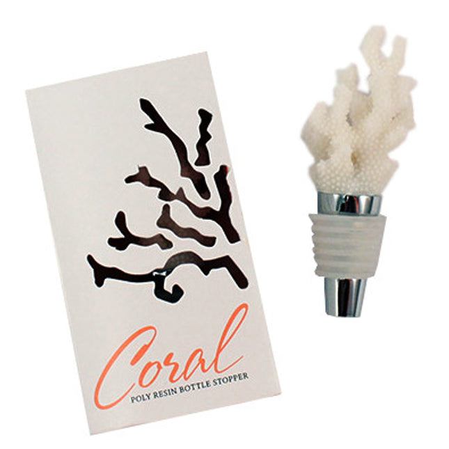Coral Bottle Stopper with Gift Packaging