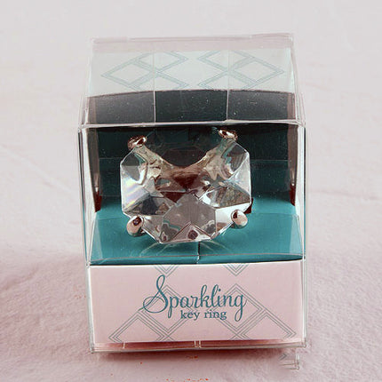 Diamond Key Chain in Wedding Gift Favor Box