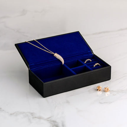 Personalized Vegan Leather Jewelry Box Gift Idea