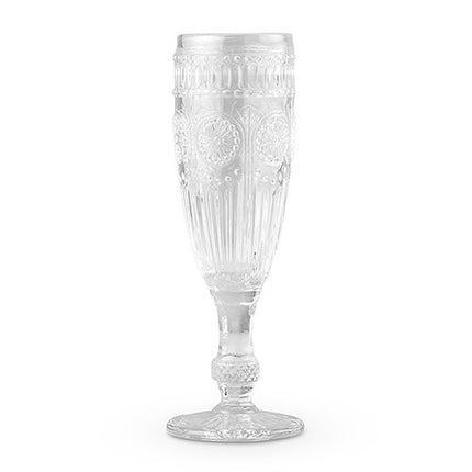 Clear Vintage Pressed Glass Wedding Party Glassware