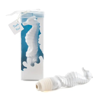 Ceramic Seahorse Bottle Stopper with Gift Packaging