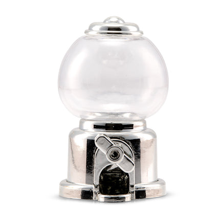 Mini Gumball Machine Party Favor - Silver