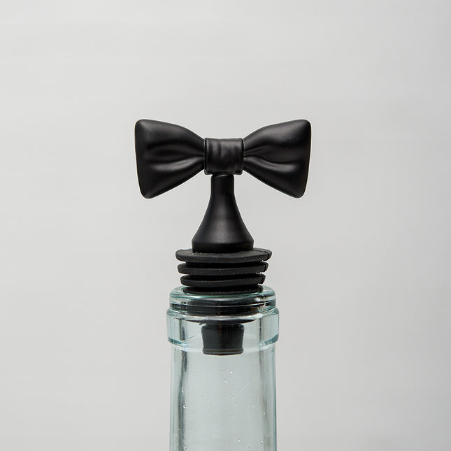 Black Bow Tie Bottle (Pack of 6)