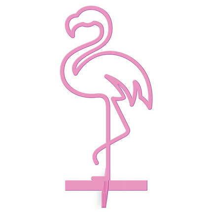 Acrylic Pink Flamingo Tabletop Decoration