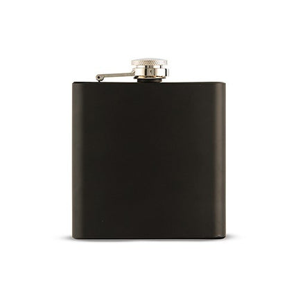Personalized Black Hip Flask