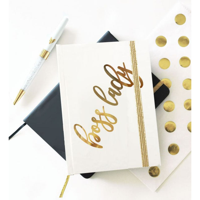 Boss Lady Gold Journal Gift Idea for Your Boss