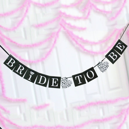Bride-to-Be Banner + Bachelorette & Bridal Shower