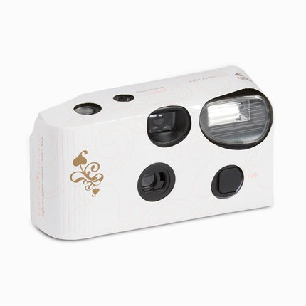 Disposable Camera With Flash – Gold Filigree