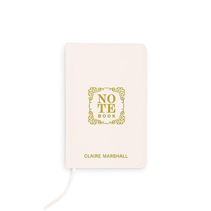 Note Book Emboss - Linen Wedding Vows Pocket Journal