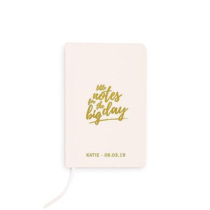 Little Notes Emboss - Linen Wedding Vows Pocket Journal