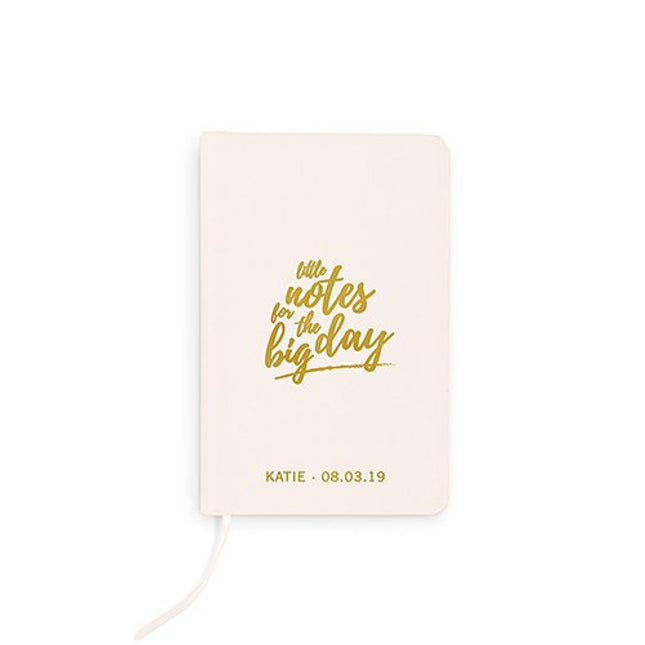 Little Notes Emboss - Linen Wedding Vows Pocket Journal
