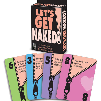 Let's Get Naked Card Game LG-BG074