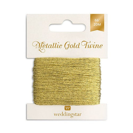Metallic Gold Craft Twine