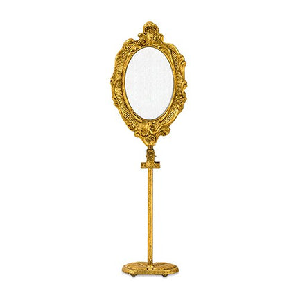 Gold Tall Oval Baroque Frame Wedding Party Table Decor