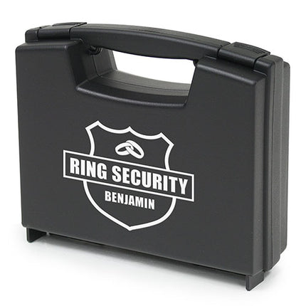 Personalized Ring Security Ring Bearer Wedding Aisle Briefcase