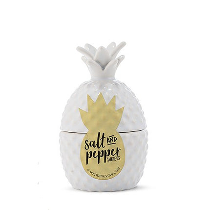 Stacked Pineapple Salt and Pepper Shaker Set (Pack of 6)