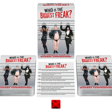 Who's the Biggest Freak? - Card Game KG-BGD21