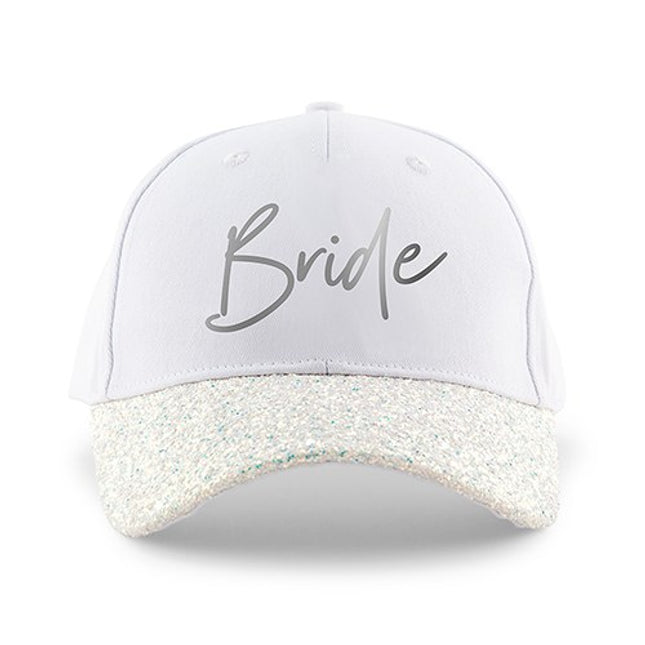 Bride's Sparkle Wedding Party Glitter Hat