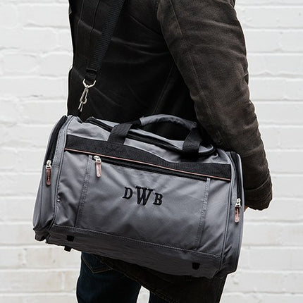 Men's Personalized Weekender Travel Duffle Bag