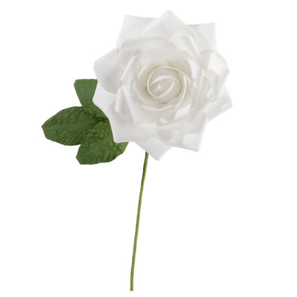 Stemmed Large Rose Wedding Party Decoration - Discontinued