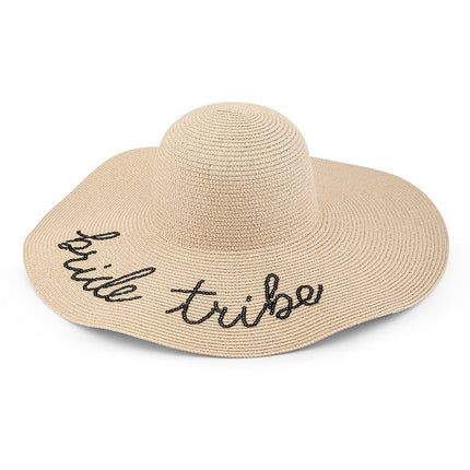 Bride Tribe Women’s Floppy Straw Sun Hat