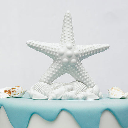 Beach Wedding Theme Starfish Wedding Cake Topper