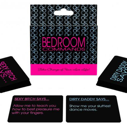 Bedroom Commands - Card Game