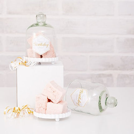 Mini Bell Glass Jar Wedding Party Favor Idea