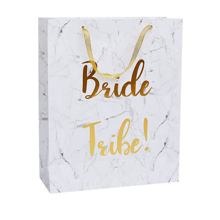 Bride Tribe White and Gold Bag - Discontinued