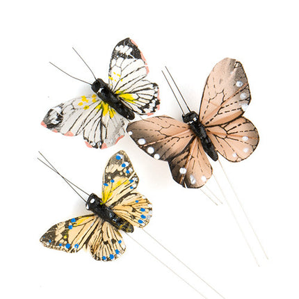 Butterfly Wedding Party Decorations (25 Butterflies)