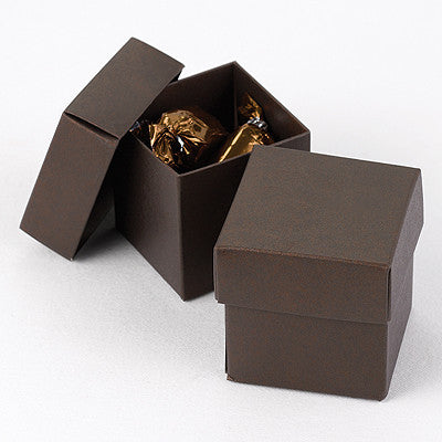 Colorful Two Piece Wedding Party Favor Box (Pack of 25)