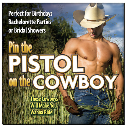 Bachelorette Party Pin the Cowboy Party Game