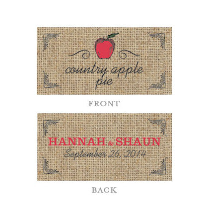 Personalized Fruit Themed Rectangular - Discontinued