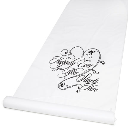 Happily Ever After Wedding Aisle Runner
