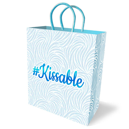 #Kissable Blue Gift Bag