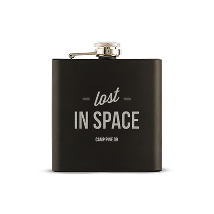 Lost in Space Hip Flask