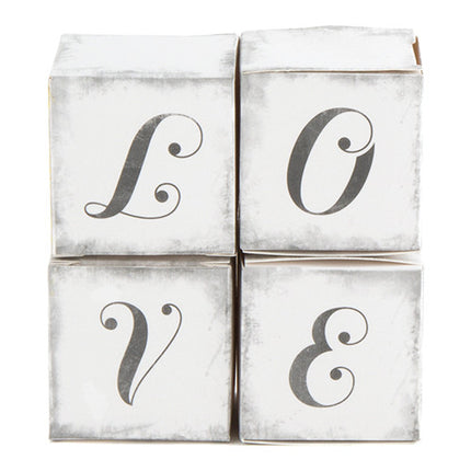 LOVE Wedding Party Favor Box (Pack of 10)
