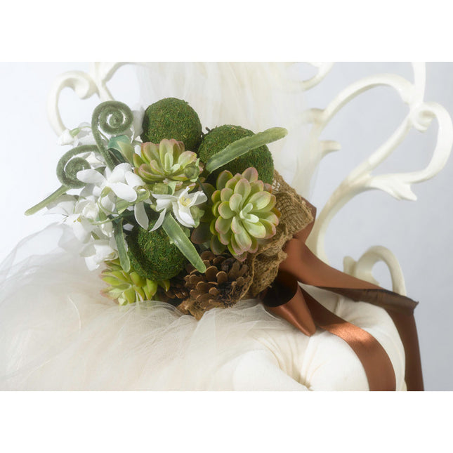 Moss Wedding Bridal Bouquet