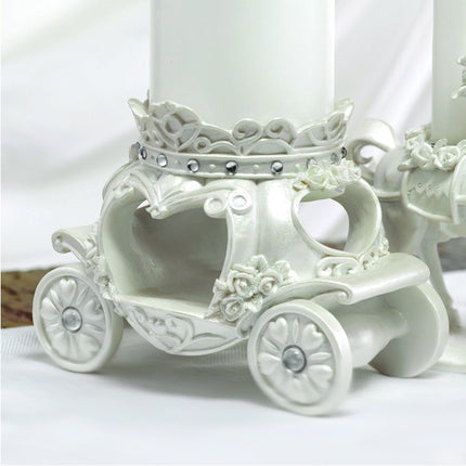 The carriage portion of the "Once Upon A Time" Fairy Tale Candle Stand.