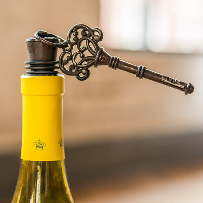 Skeleton Key Wine Bottle Stopper