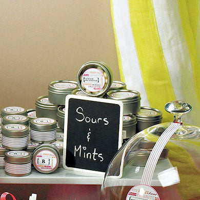 Mini Chalkboard with Clips used for party favor table.